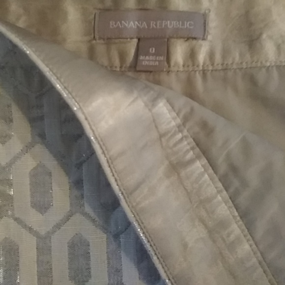 Banana Republic Sparkly A-Line Mini-Skirt - Picture 2 of 3